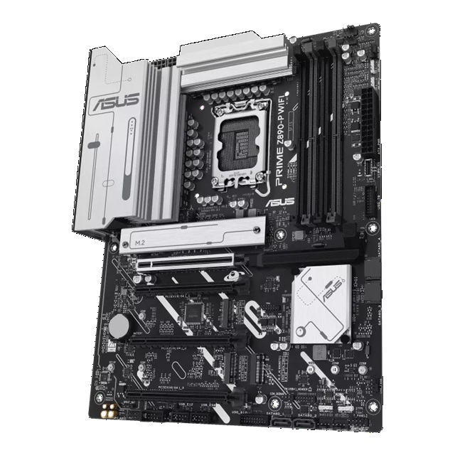 ASUS PRIME Z890-P WIFI-CSM LGA1851 ATX Motherboard 192GB, DDR5, 1 x PCIe 5.0 x16 slots, 4 x M.2 slots, 4 x SATA 6Gb/s image 2