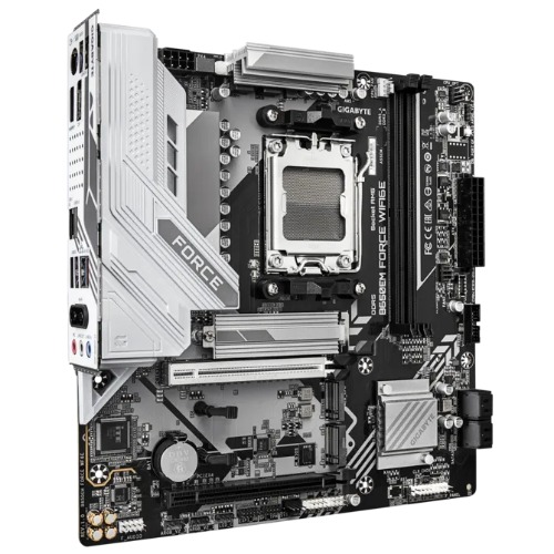 Gigabyte B650EM FORCE WF6E, AM5, Support for DDR5,  1 x HDMI port, 1 x PCI Express x16 , 3x  M.2. 4x USB 3.2 image 3