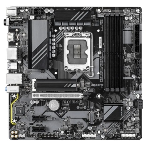 Gigabyte B760M DS3H WIFI6E GEN5 Intel LGA 1700 mATX Motherboard, 4x DDR5 ~256GB, 1x PCI-E x16, 2x M.2, 4x SATA,  5x USB 3.2, 6x USB 2.0 image 2