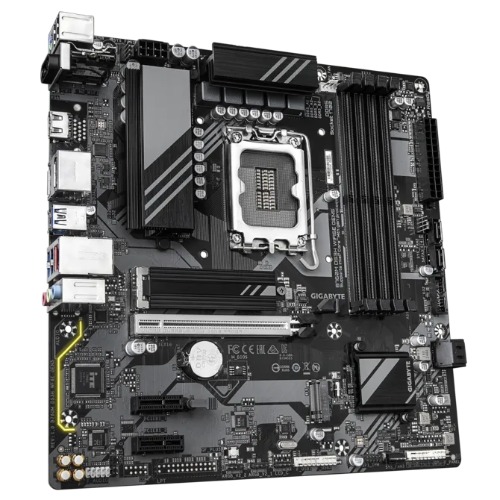 Gigabyte B760M DS3H WIFI6E GEN5 Intel LGA 1700 mATX Motherboard, 4x DDR5 ~256GB, 1x PCI-E x16, 2x M.2, 4x SATA,  5x USB 3.2, 6x USB 2.0 image 3