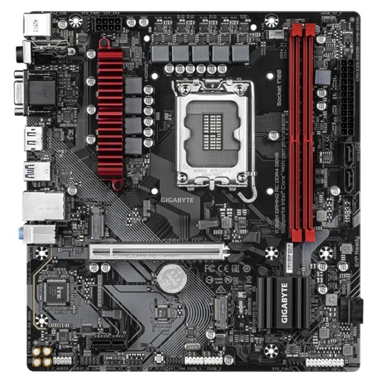 Gigabyte B760M GAMING AC DDR4 GEN5, Intel B760, LGA1700 12th–14th Gen, DDR4 64GB, PCIe 5.0 x16, Wi-Fi AC, 2.5GbE, M.2 PCIe 4.0 image 2