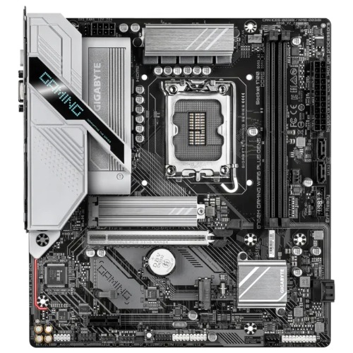 Gigabyte B760M GAMING WIFI6 PLUS GEN5 Intel LGA 1700 m-ATX Motherboard, 2xDDR5 ~128GB, 1xPCI-E x16, 1xPCI-E x1, 2xM.2, 4xSATA, 5xUSB 3.2, 2xUSB 2.0 image 2