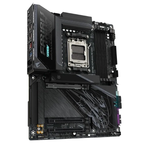 Gigabyte X870E AORUS ELITE X3D AM5 ATX, Ryzen 9000/8000/7000, 4×DDR5 256GB, PCIe 5.0 M.2, USB4, Wi-Fi 7, BT 5.4, 5GbE LAN, ALC1220, HDMI, Q-Flash Plus image 3
