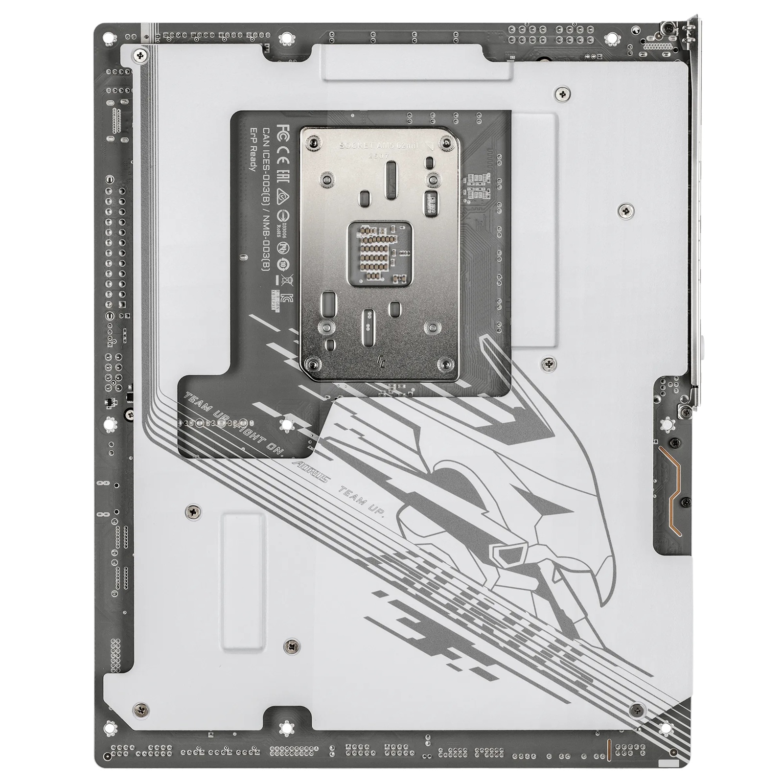 Gigabyte X870E A PRO X3D ICE: AM5, DDR5 256GB, ALC1220, 5GbE LAN, Q-Flash, Smart Backup, GCC, ATX, Win11, Ryzen 7000–9000 image 4