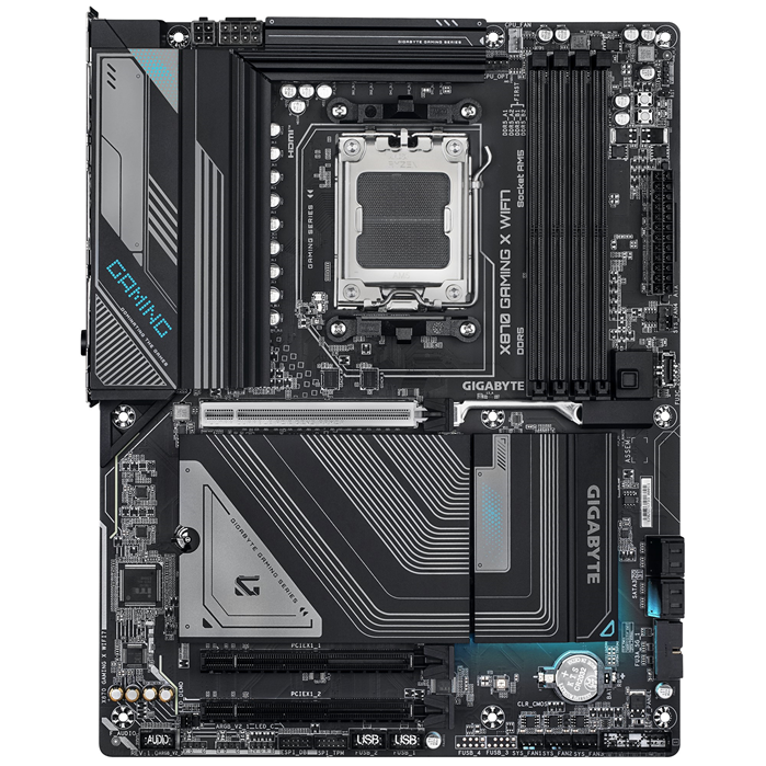 Gigabyte X870 GAMING X WIFI7 AMD AM5 ATX Motherboard 4x DDR5~256GB,3x PCIe x16, 3x M.2, 4x SATA 6,4x USB 3.2, 4x USB2.0, 2x USB-C, image 2