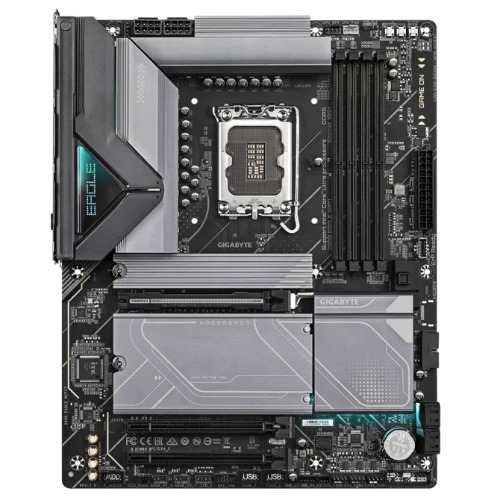 Gigabyte Z890 EAGLE WIFI7 P Intel LGA 1851 ATX Motherboard, 4x DDR5 ~256GB, 3x PCI-E x16, 4x M.2, 4x SATA,  5x USB 3.2, 1x USB-C, 4x USB 2.0 image 2
