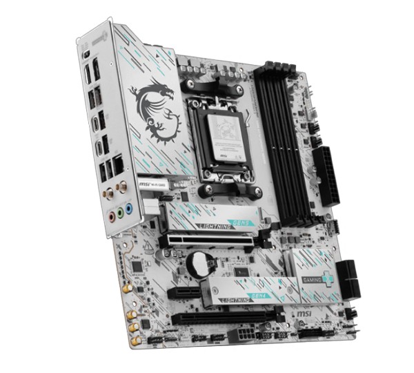 MSI B850M GAMING PLUS WIFI, AMD AM5, 4 x DDR5 up to 256 GB, 1 x HDMI, 2 x PCI Express x16, 2 x M.2, 4x USB 2.0, Wi-Fi 7 image 4