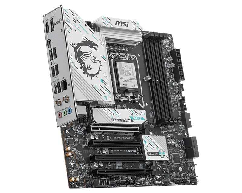 MSI B860M GAMING PLUS WIFI, INTEL B860, 4x DDR5 256GB, 1x HDMI, 4x PCI-E x16, 3x M.2, 4x SATA, 6x USB 2.0, Intel® Killer™ BE1750x Wi-Fi 7 image 3