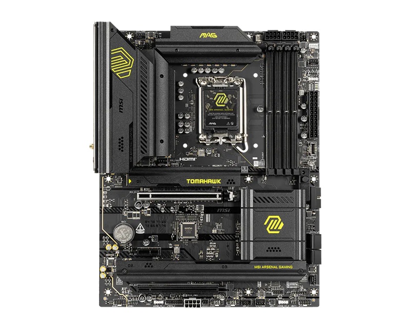 MSI MAG B860 TOMAHAWK WIFI, INTEL B860, 4x DDR5 256GB, 1x HDMI, 2x PCI-E x16 slot, 1x PCI-E x1, 3x M.2, 4x SATA 6G, 8x USB 2.0. Intel® Killer™ BE1750 image 2