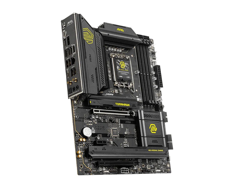 MSI MAG B860 TOMAHAWK WIFI, INTEL B860, 4x DDR5 256GB, 1x HDMI, 2x PCI-E x16 slot, 1x PCI-E x1, 3x M.2, 4x SATA 6G, 8x USB 2.0. Intel® Killer™ BE1750 image 3
