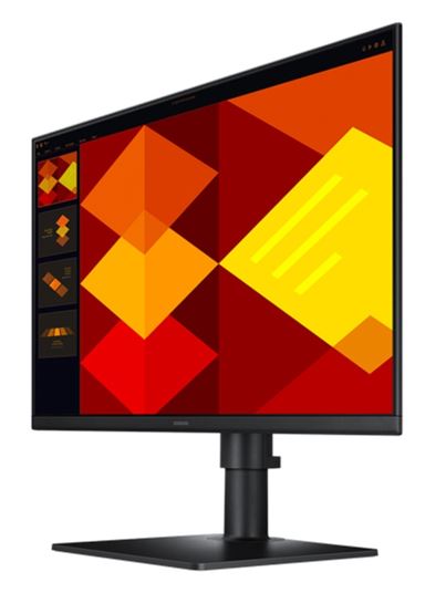 Samsung 23.8"/24" S40GD FHD IPS Monitor 1920 x1080 16:9 100Hz 250cd/m2 FreeSync 5ms 2xHDMI DP USB Hub HAS VESA Tilt Swivel Pivot 3YR image 3