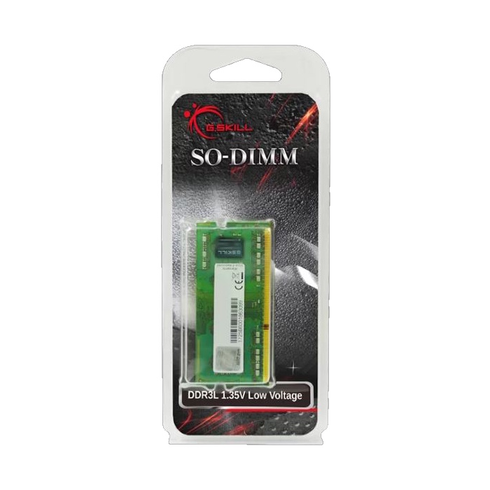 G.SKILL F3-1600C11S-8GSL GB (1 x 8GB)/ PC3-12800 / DDR3 1600 MT/s/ Timings 11-11-11-28/ Voltage 1.35 V/ N