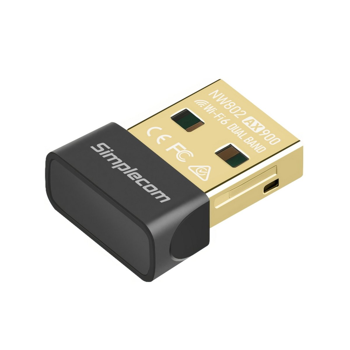 Simplecom NW802 AX900 Dual Band WI-FI 6 USB Wireless Nano Adaptor image 3