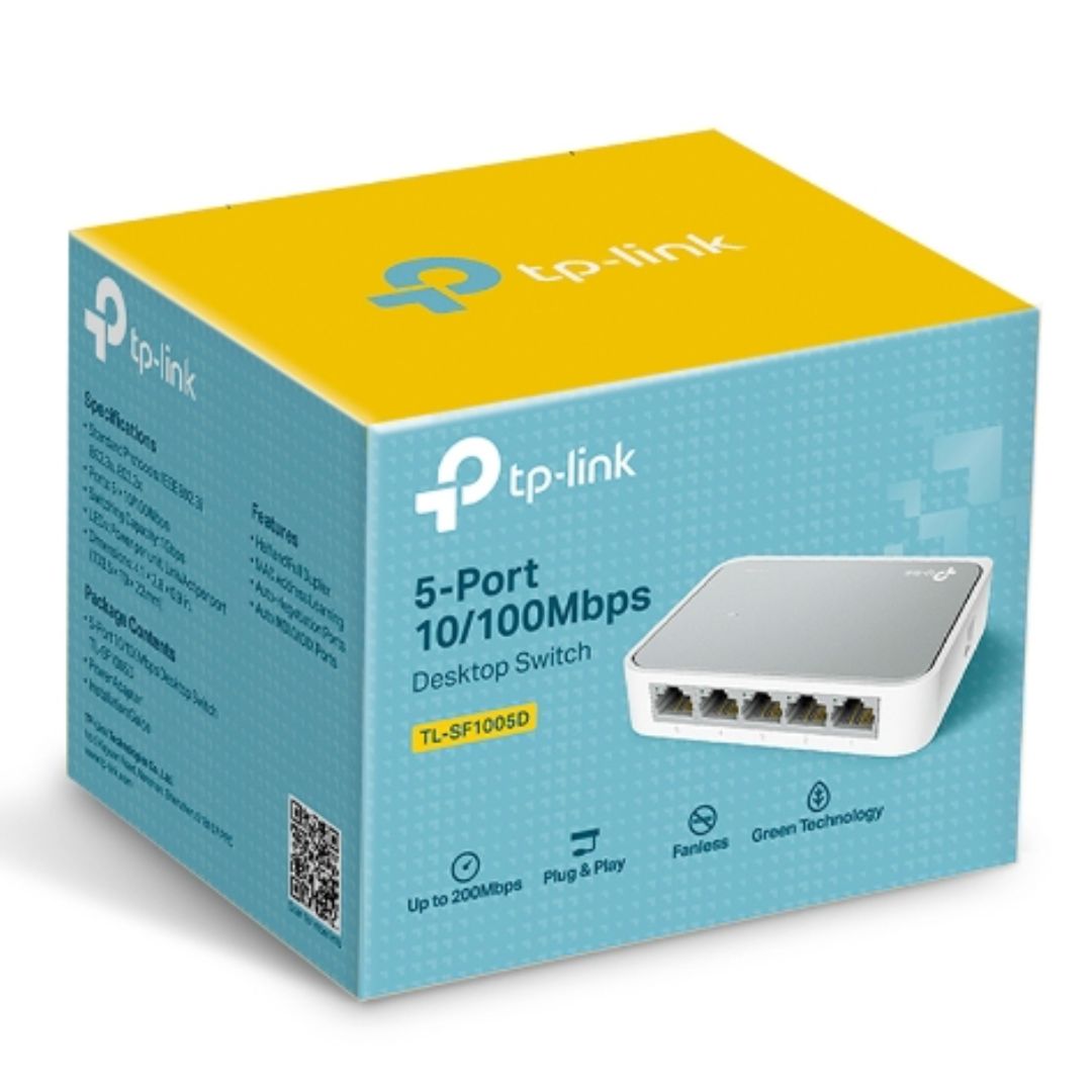TP-Link TL-SF1005D 5-port 10/100M mini Desktop Switch image 3